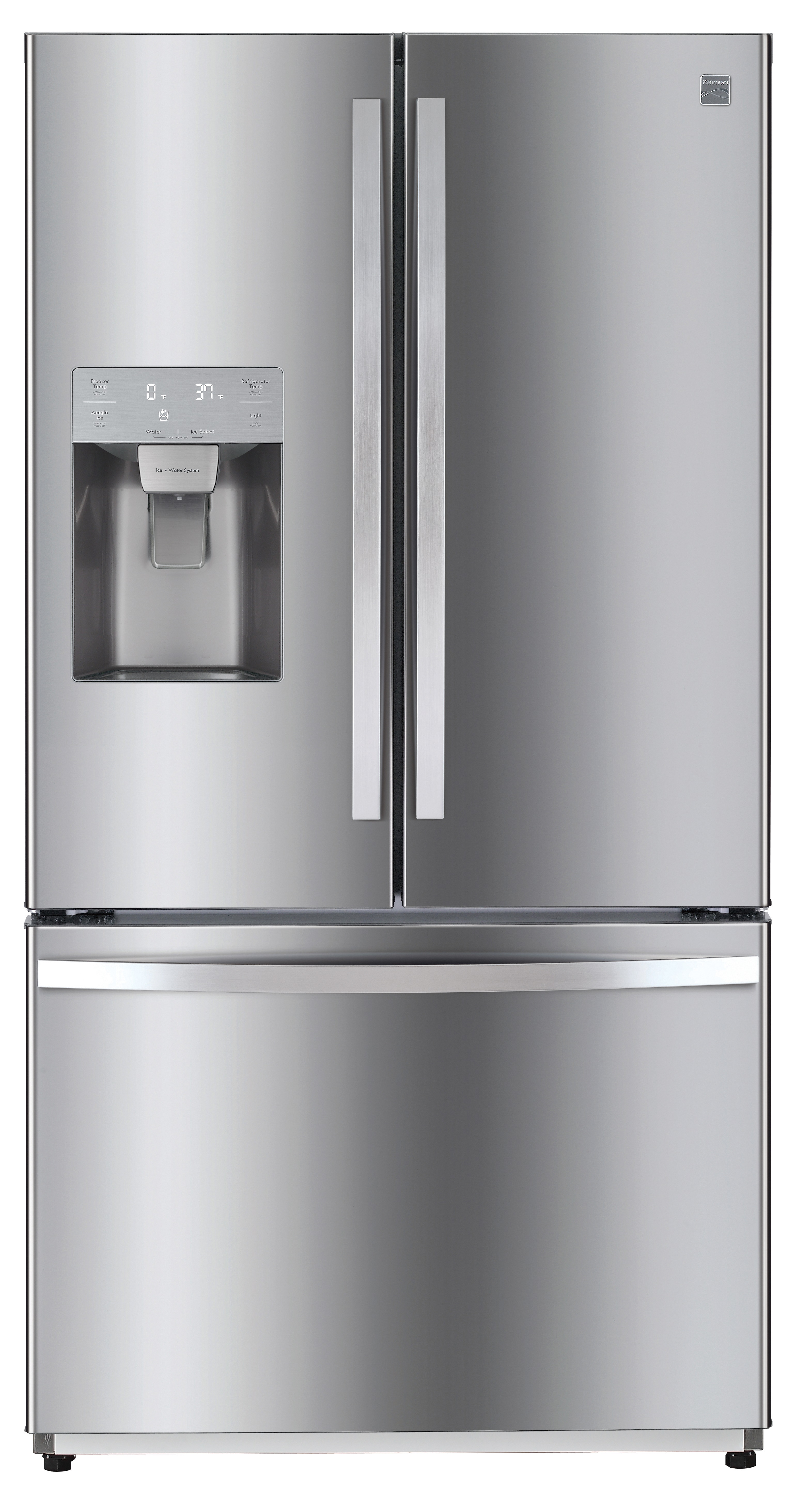 Kenmore Kenmore 73035 25.5 cu. ft. French Door Refrigerator - Fingerprint Resistant Stainless Steel