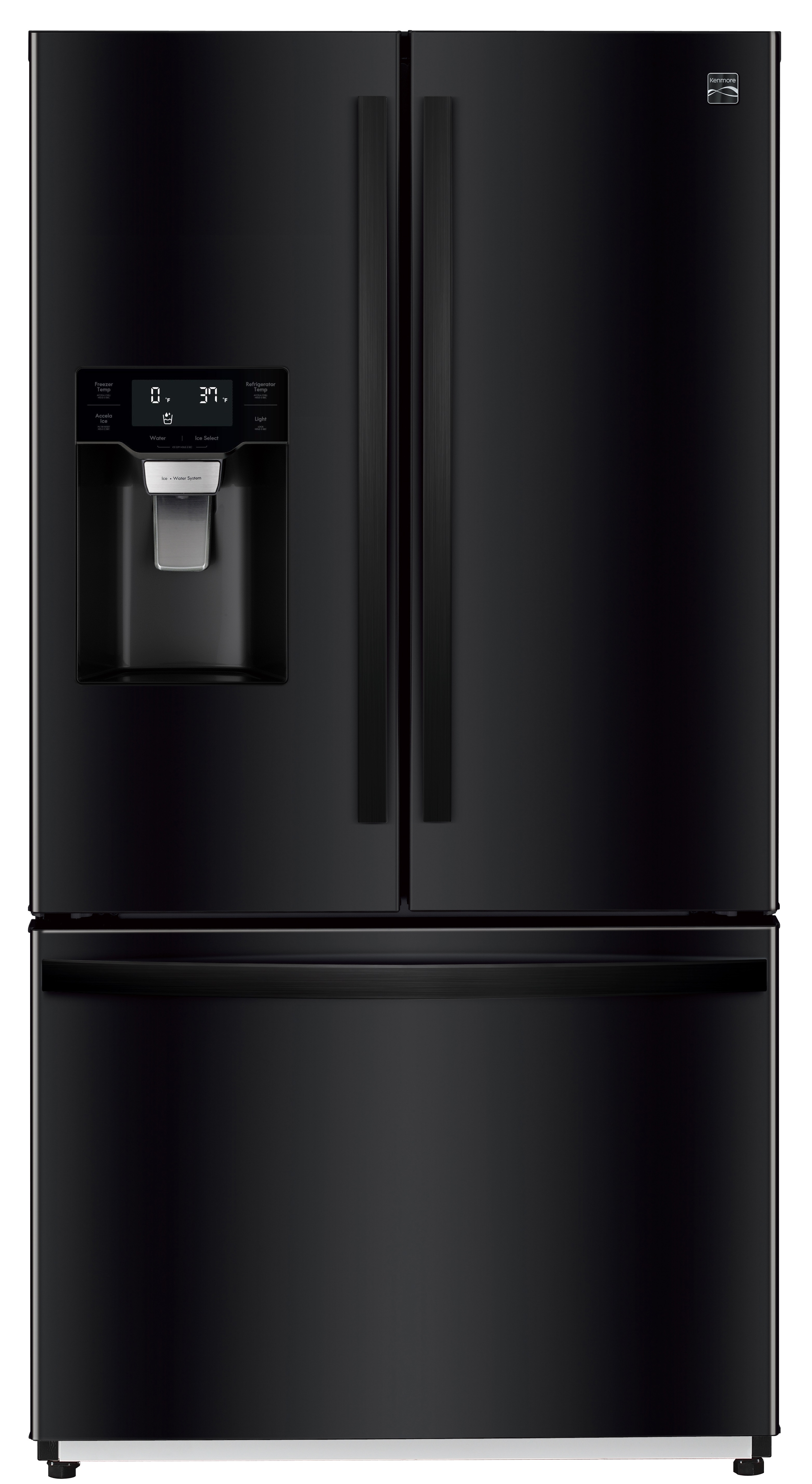 Kenmore 73309 25 5 Cu Ft French Door Refrigerator With Dual Ice