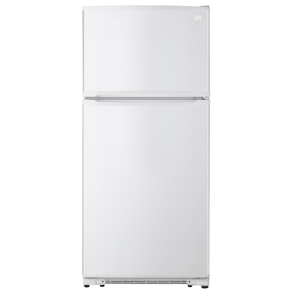 Kenmore 60512  18 cu. ft. Top-Freezer Refrigerator with Glass Shelves - White