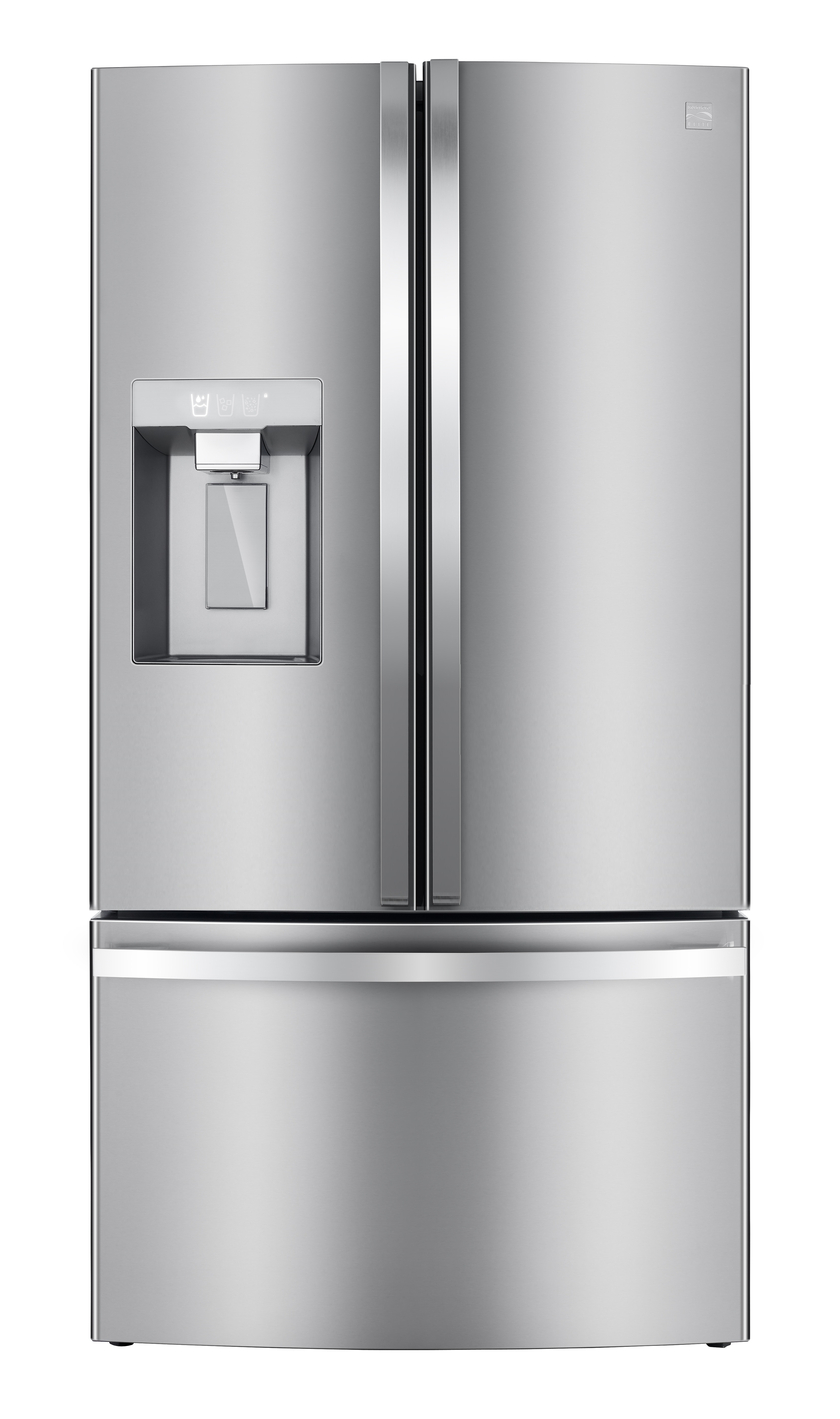 Kenmore Elite 73315 30.6 cu. ft. Large Capacity Smart French Door Kenmore Elite Stainless Steel Refrigerator