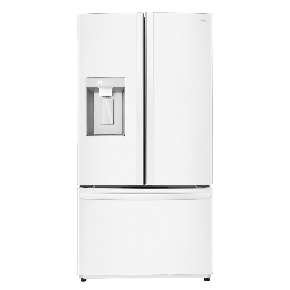 Kenmore Elite 73312 30.6 cu. ft. Large Capacity Smart French Door Refrigerator White