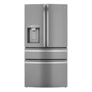 Kenmore Elite 72795 29 5 Cu Ft 4 Door French Door Refrigerator With Internal Cameras And Thawing Drawer Finger Print Resistant Stainless Steel American Freight Sears Outlet