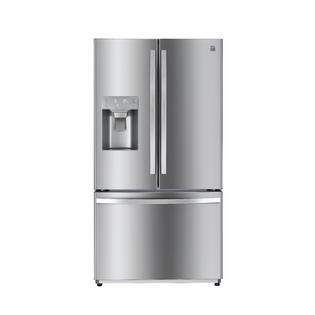 Kenmore 75505 25 5 Cu Ft French Door Refrigerator With Dual Ice Makers Fingerprint Resistant Stainless Steel