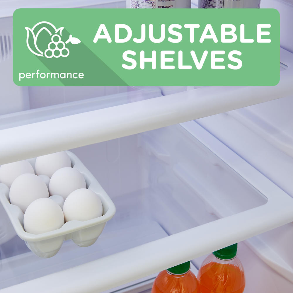 Kenmore 60512 18 cu. ft. TopFreezer Refrigerator with Glass Shelves