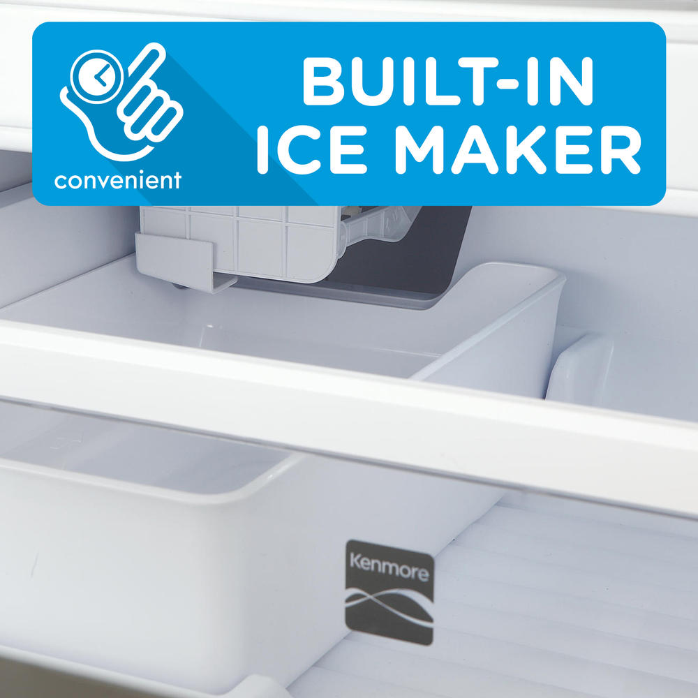 Kenmore 73025  26.1 cu. ft. French Door Refrigerator with Ice Maker - Fingerprint Resistant Stainless Steel