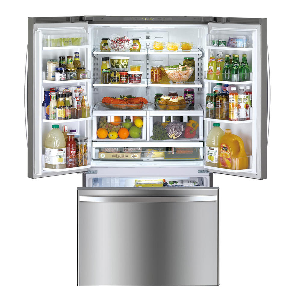 Kenmore 73025  26.1 cu. ft. French Door Refrigerator with Ice Maker - Fingerprint Resistant Stainless Steel