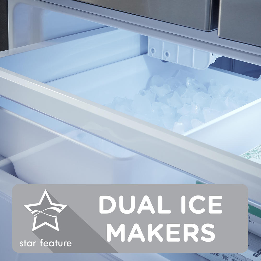 Kenmore 75505 25.5 cu. ft. French Door Refrigerator with Dual Ice