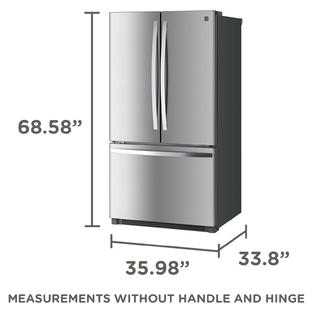 Kenmore 73025 26.1 cu. ft. French Door Refrigerator with Ice Maker