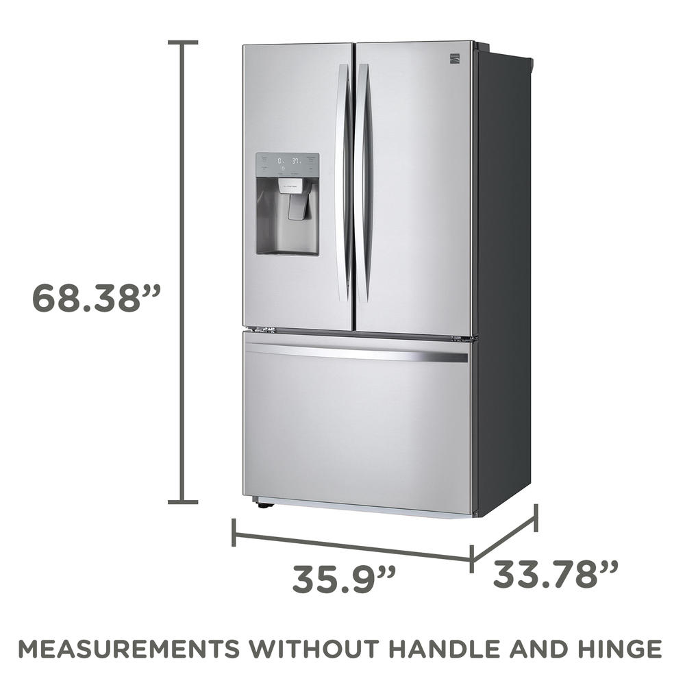 Kenmore 75505 25.5 cu. ft. French Door Refrigerator with Dual Ice