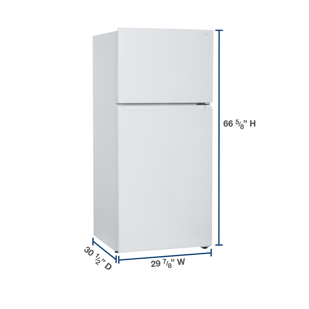 Kenmore 60492 18.3 cu. ft. TopFreezer Refrigerator with Glass Shelves