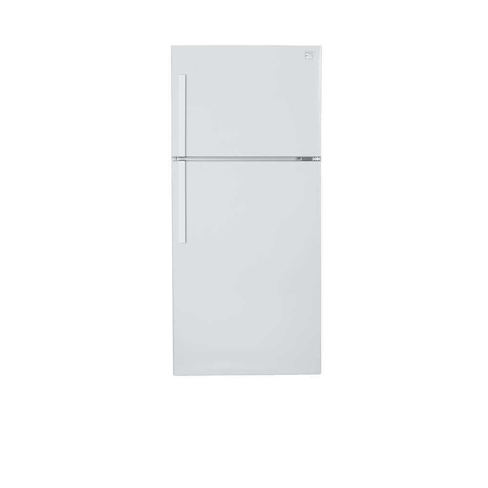 Kenmore 70762  18.3 cu. ft. Deluxe Top-Freezer Refrigerator eStar Certified w/ Factory Installed ice Maker - White