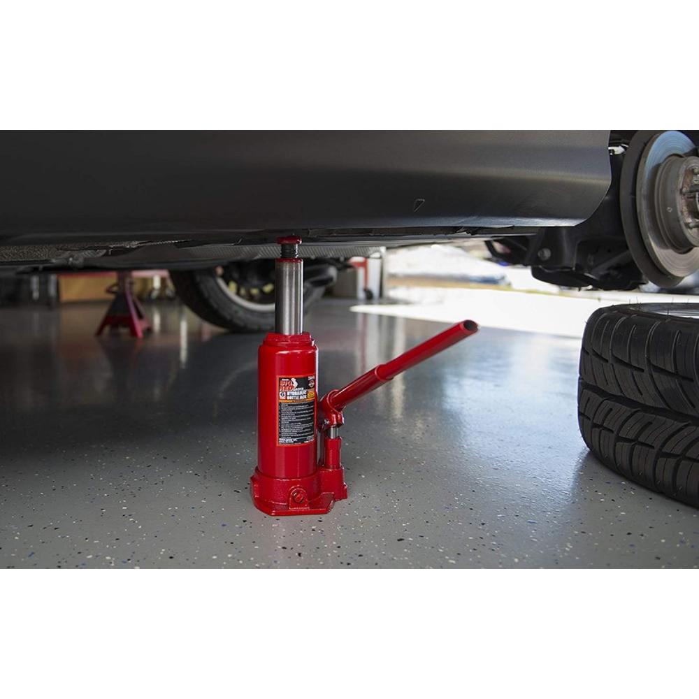 Torin Jacks Hydraulic Bottle Jack, 6-Ton Capacity