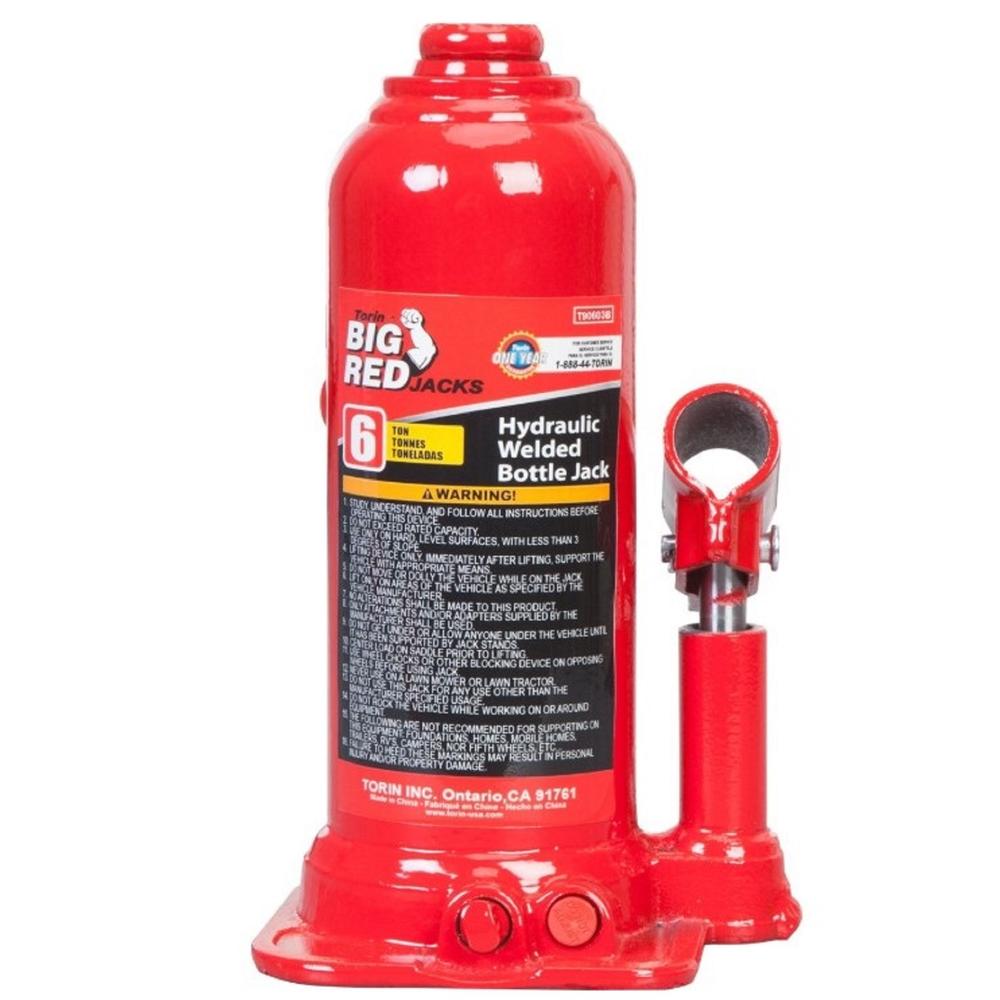 Torin Jack Hydraulic Bottle Jack, 2Ton Capacity