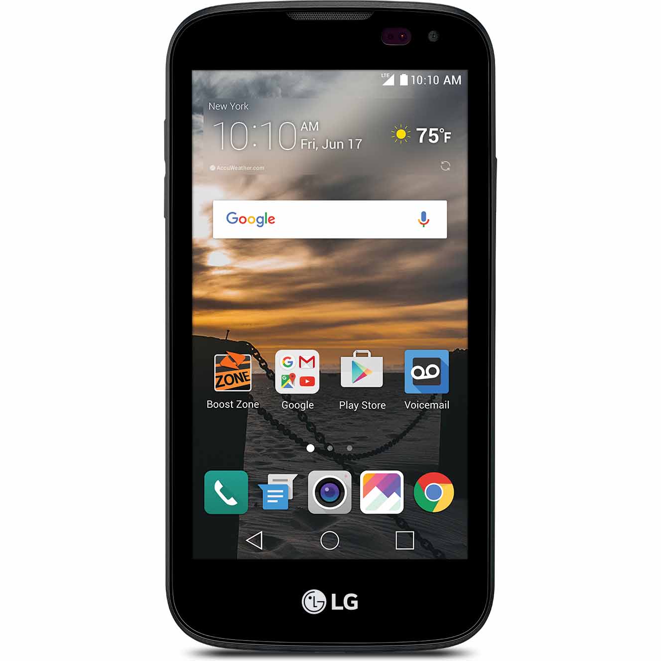 Boost Mobile LG K3 Smartphone, Black Boost Mobile LG K3 Smartphone, Black