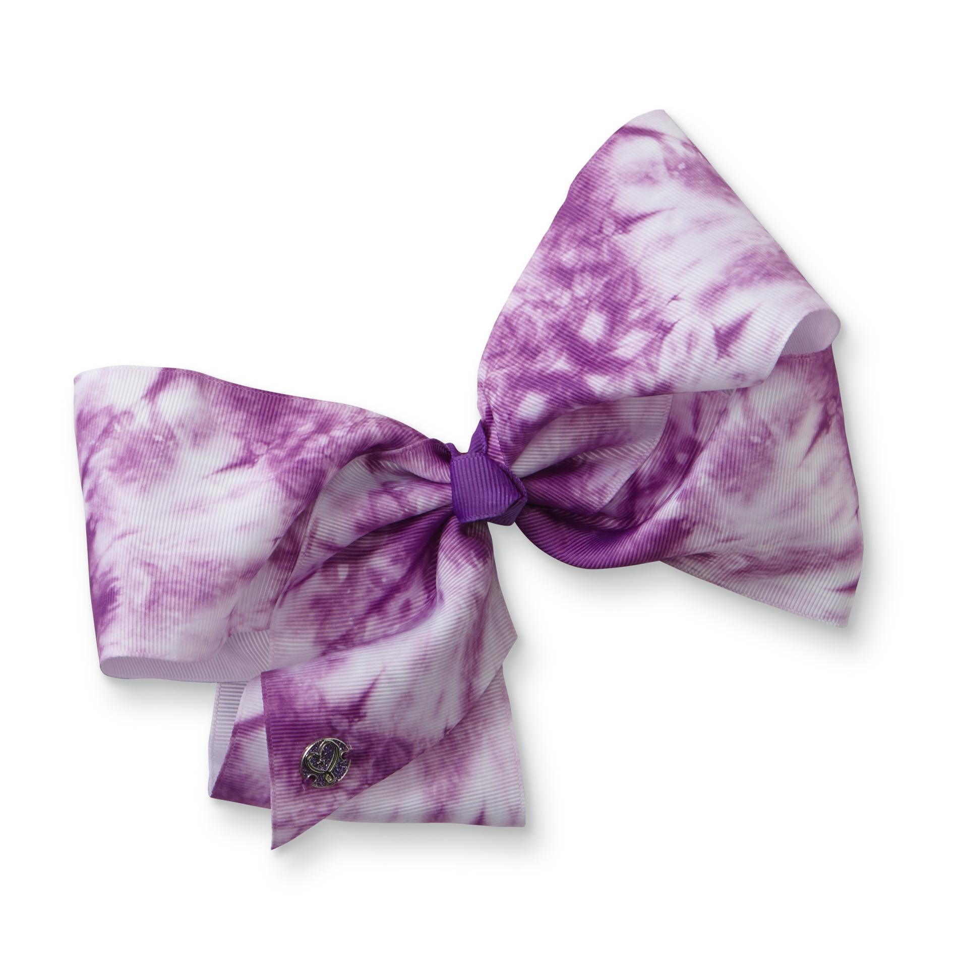 Nickelodeon JoJo Siwa Girls' Oversized Hair Bow - Purple Tie Dye