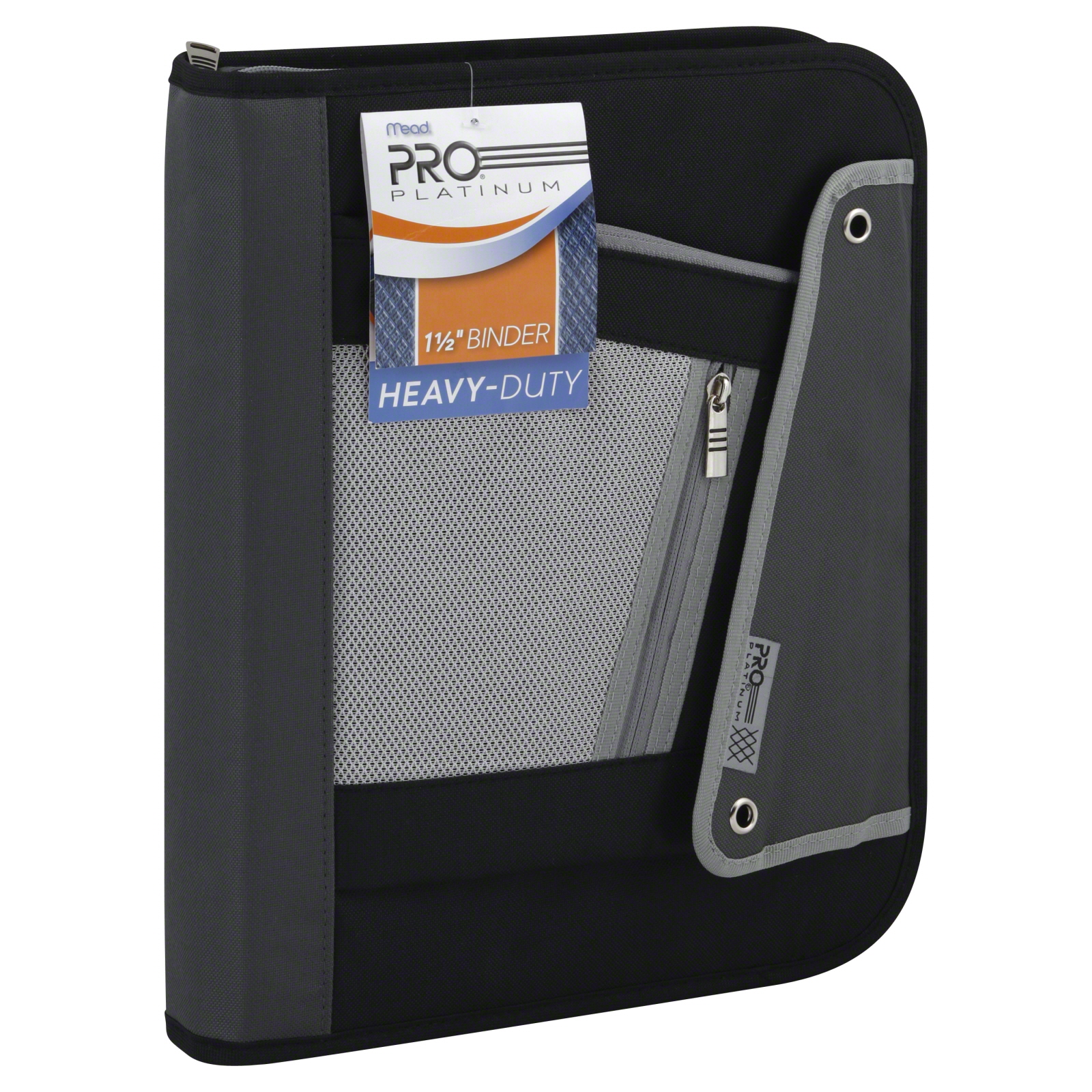 Mead 27597011 1.5in Pro Platinum Zipper Binder Shop Your Way Online