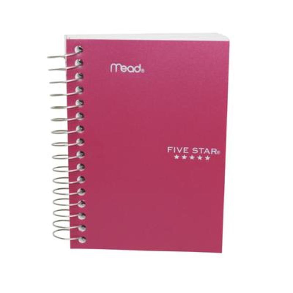 Mead Five Star Fat Lil' Notebook, 200 Ruled Sheets, 400 Ruled Pages, 1
