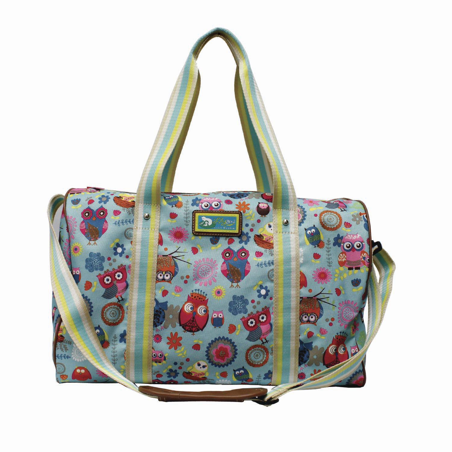 Lily Bloom Women's Overnight Bag Owl