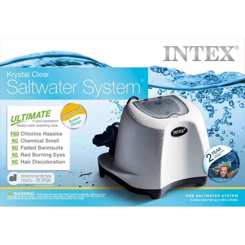 Intex 120V Krystal Clear Saltwater System