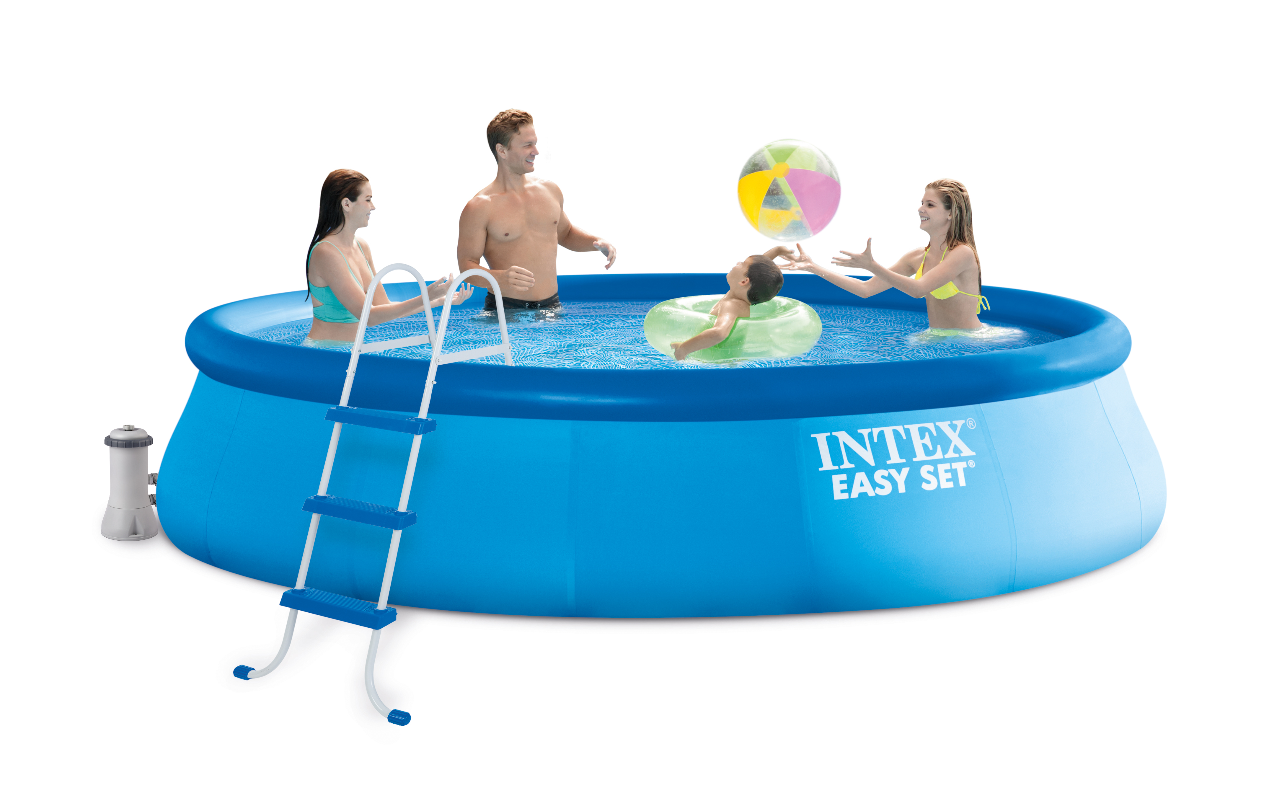 inflatable pool with filter