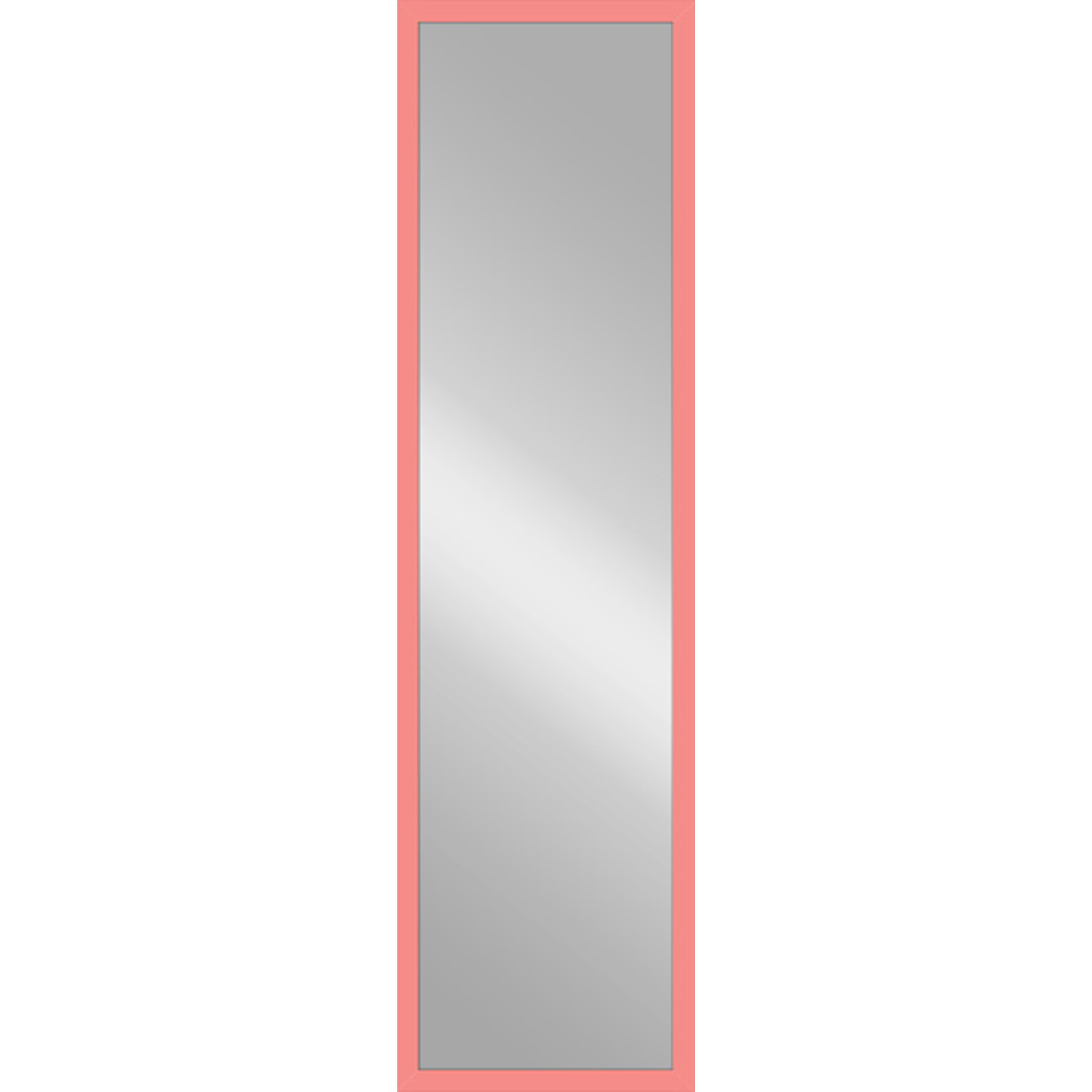 Rectangle Door Mirror - Solid Pink