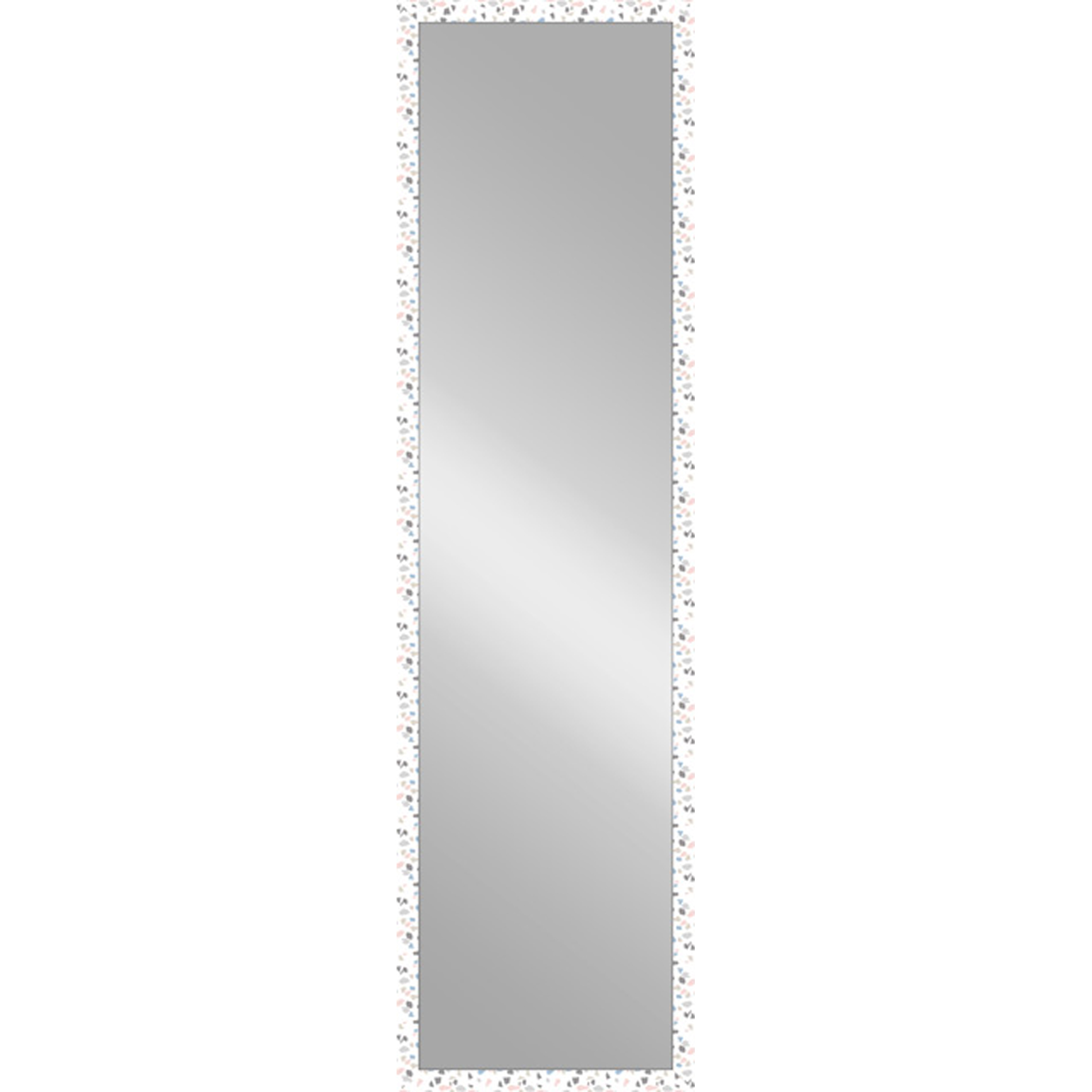 Rectangle Door Mirror - Speckle