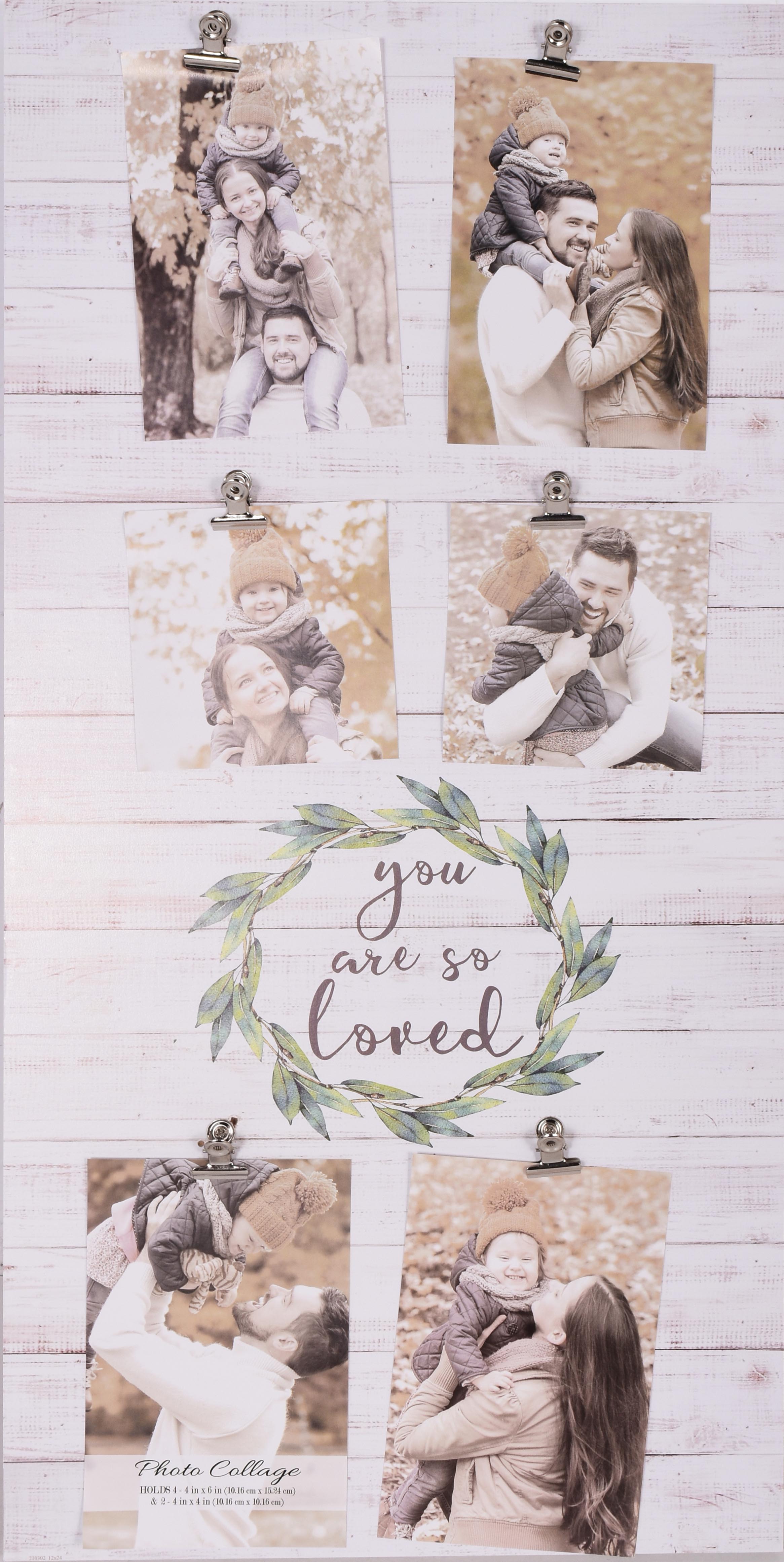 Gray Collage Photo Frame - You Are So Loved Gray Collage Photo Frame - You Are So Loved