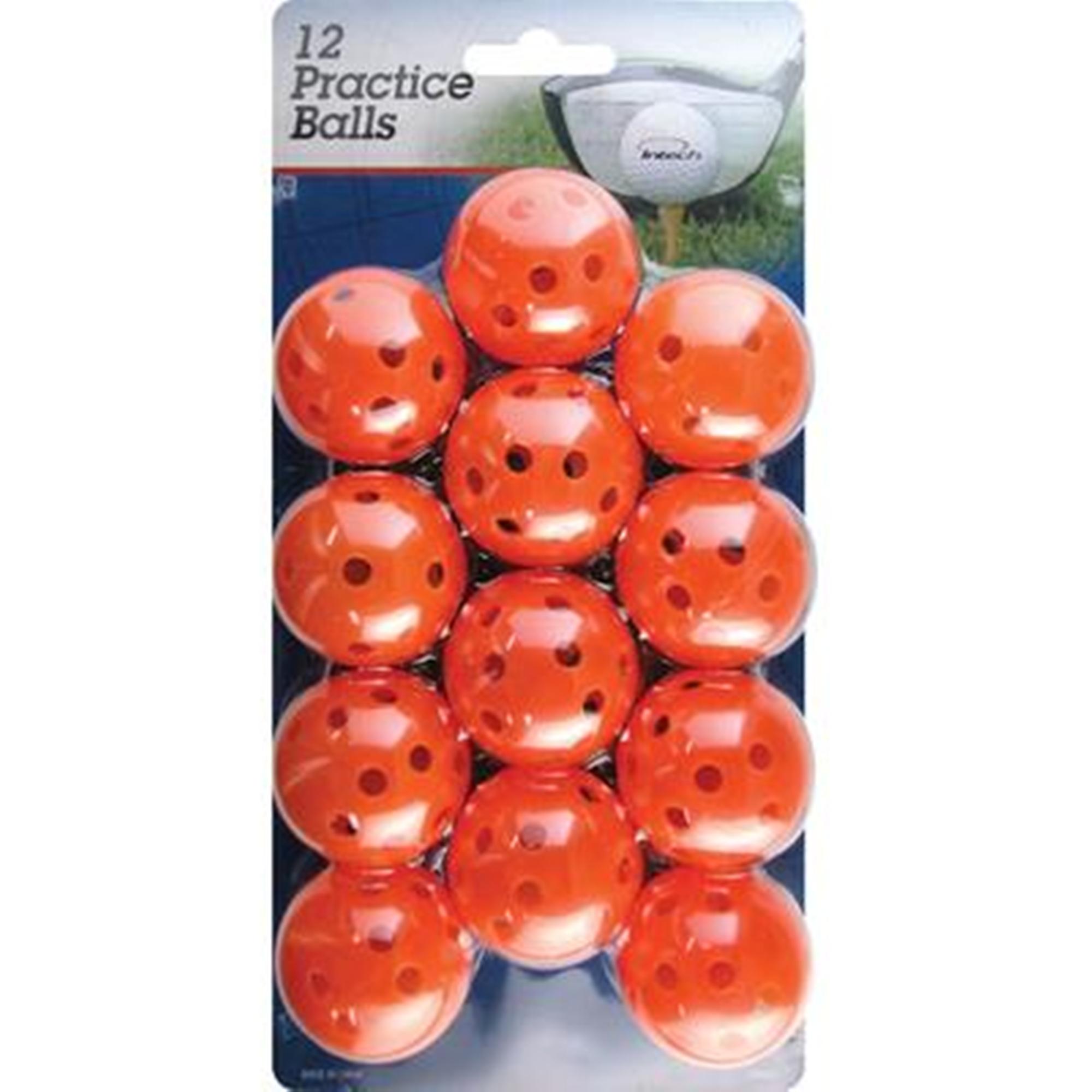 Intech 12 pk. Orange Practice Balls w/Holes