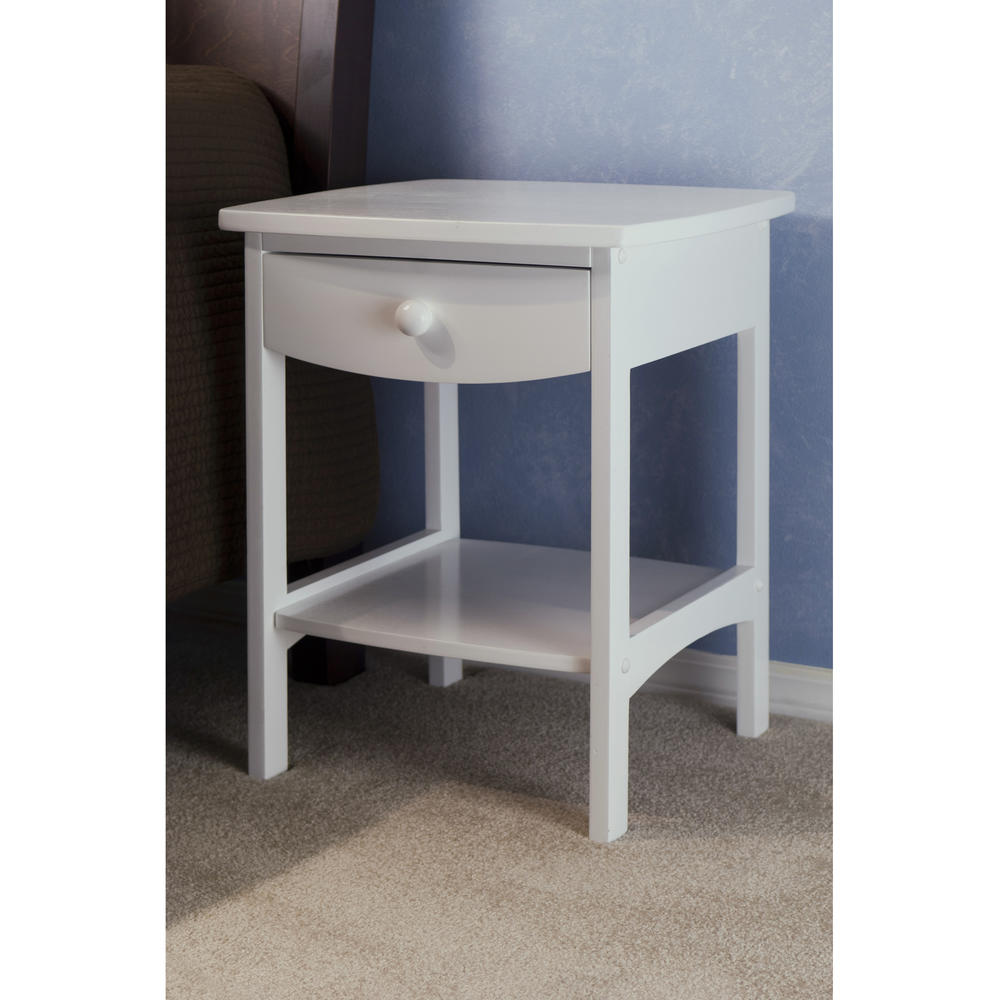 Winsome Claire Accent Table White Finish