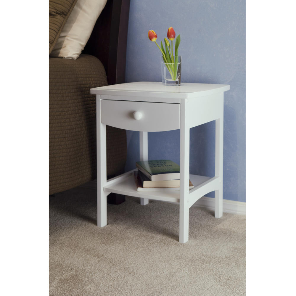 Winsome Claire Accent Table White Finish