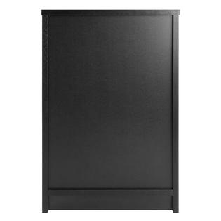 Winsome Squamish Accent Table With 1 Drawer Black Finish