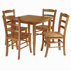 Winsome Wood Groveland 5-pc Dining Table with 4 Chairs