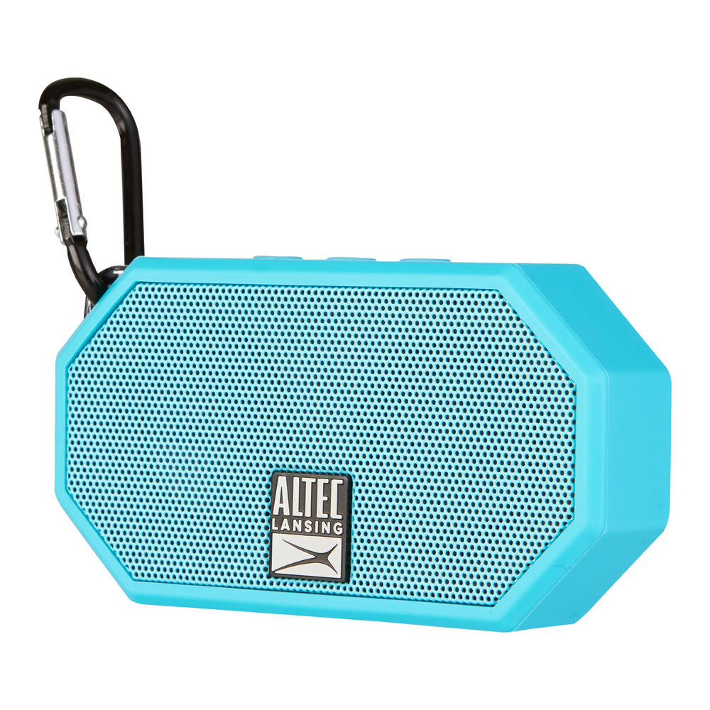 Altec Lansing IMW257-AB Mini H2O Rugged Bluetooth Speaker - Blue