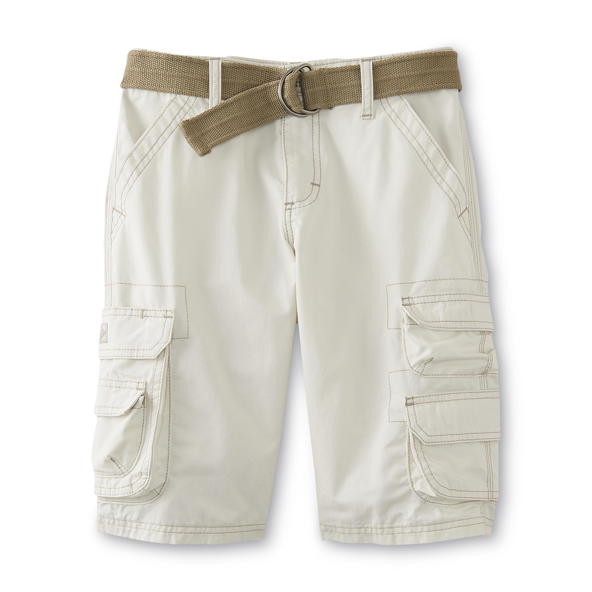 lee wyoming belted cargo shorts