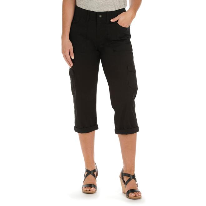 Lee Petite's Relaxed Fit Capri Cargo Pants - Sears