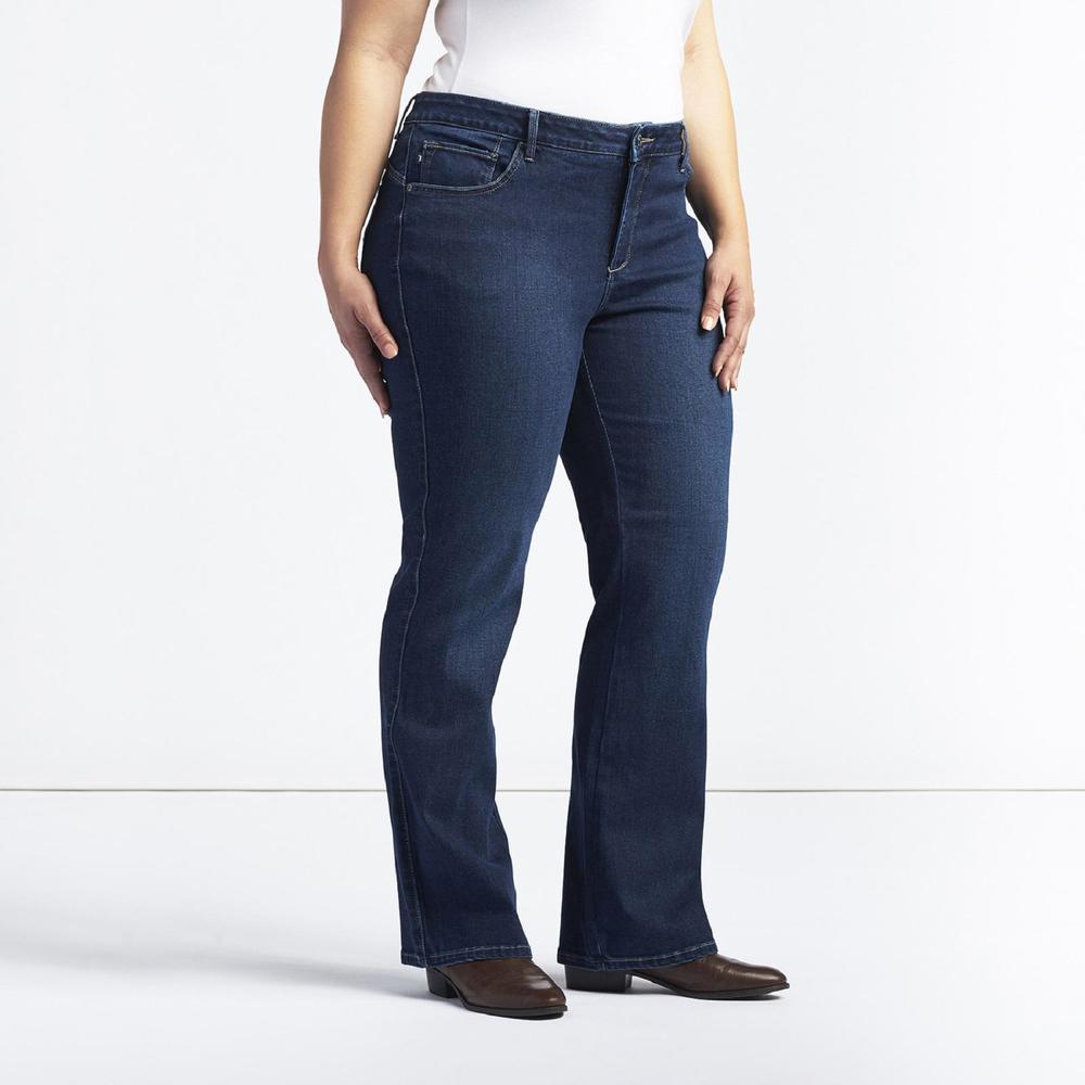 LEE Women's Plus Emma Bootcut Jeans