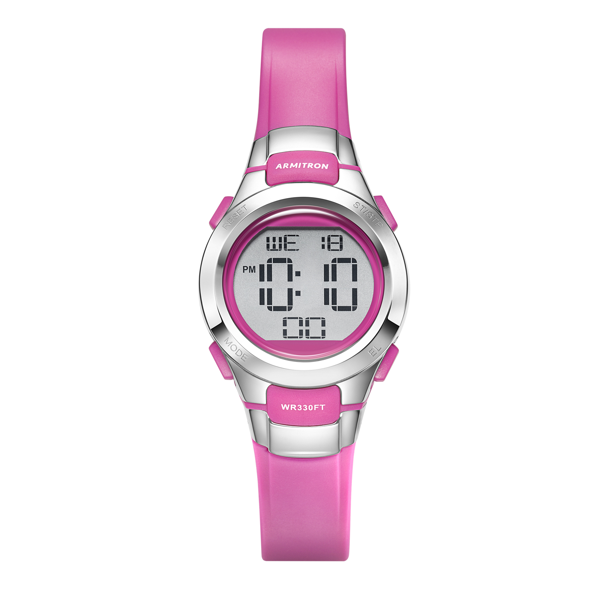 Armitron Pink Digital Chronograph Watch