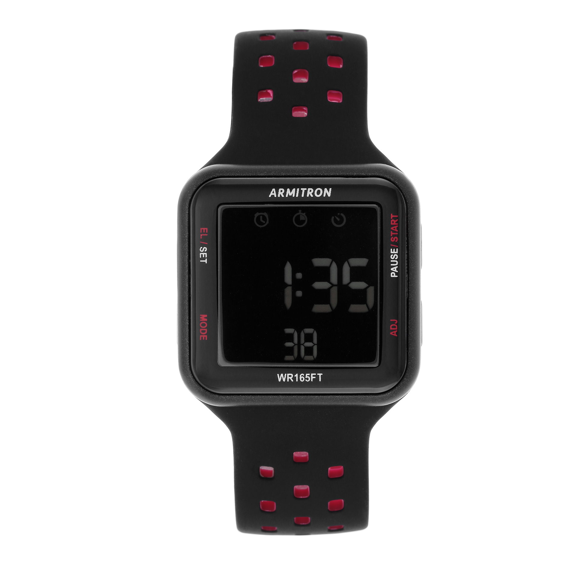 Armitron Unisex Black Strap Digital Watch