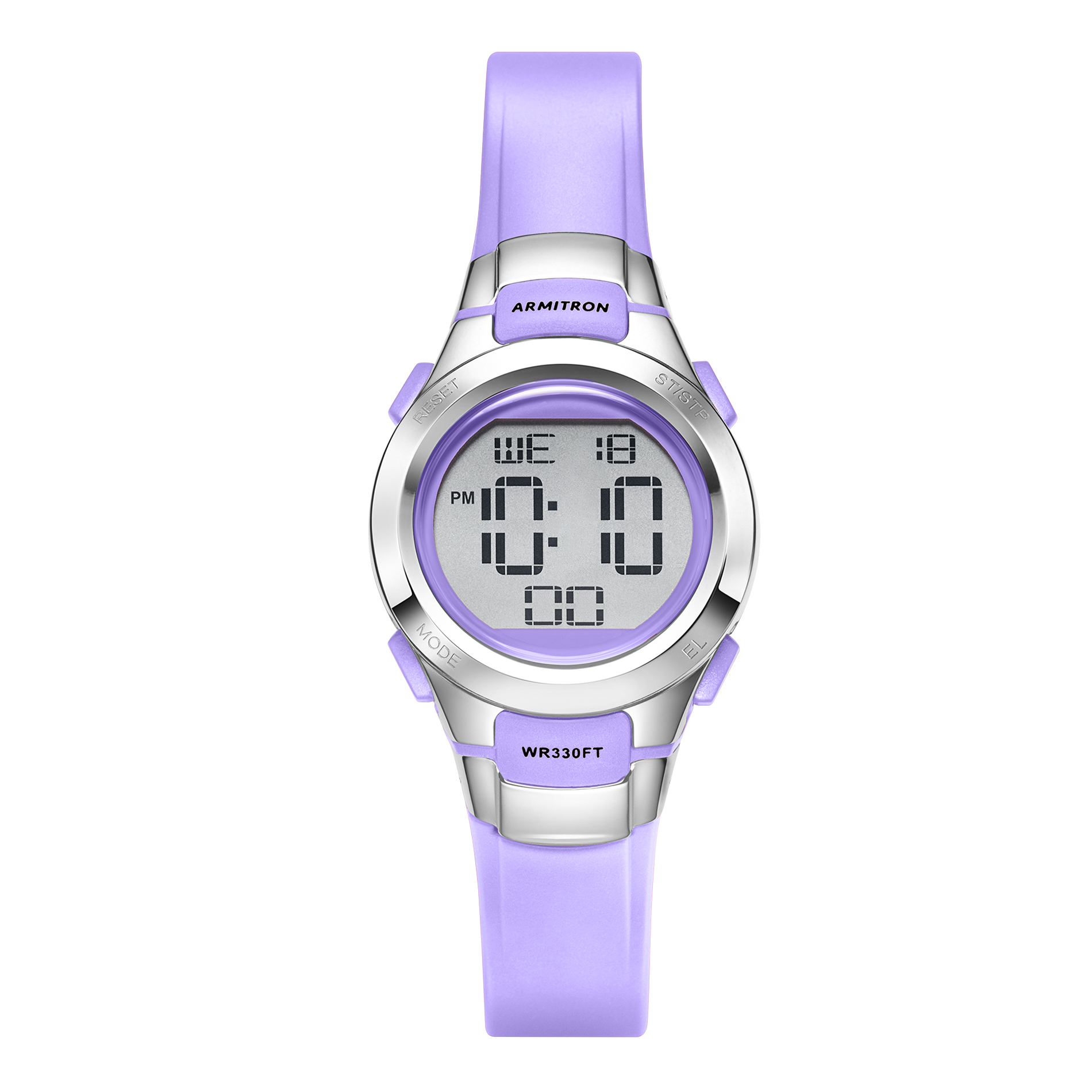 Armitron Ladies' Purple Strap Digital Watch