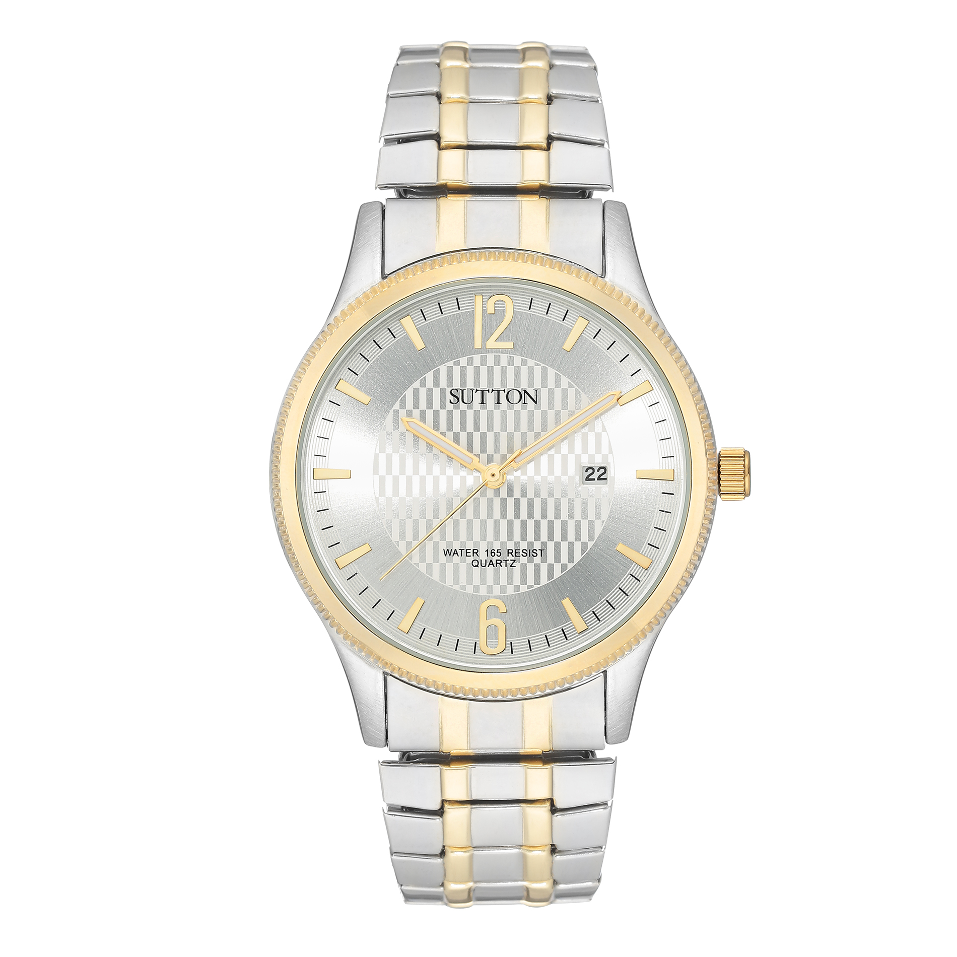 Armitron Sutton By  Men's Two Tone Expansion Band Watch