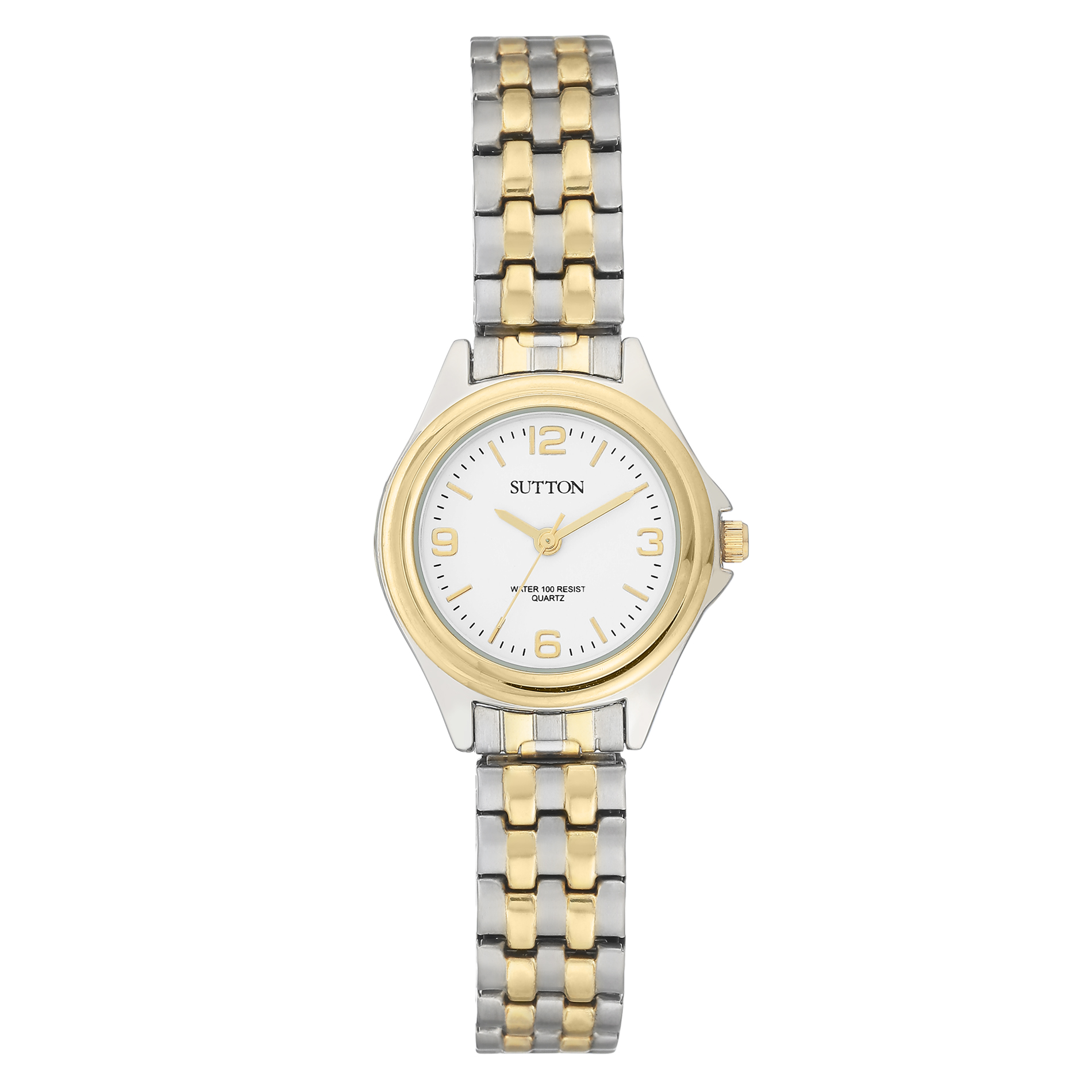 armitron two tone watch