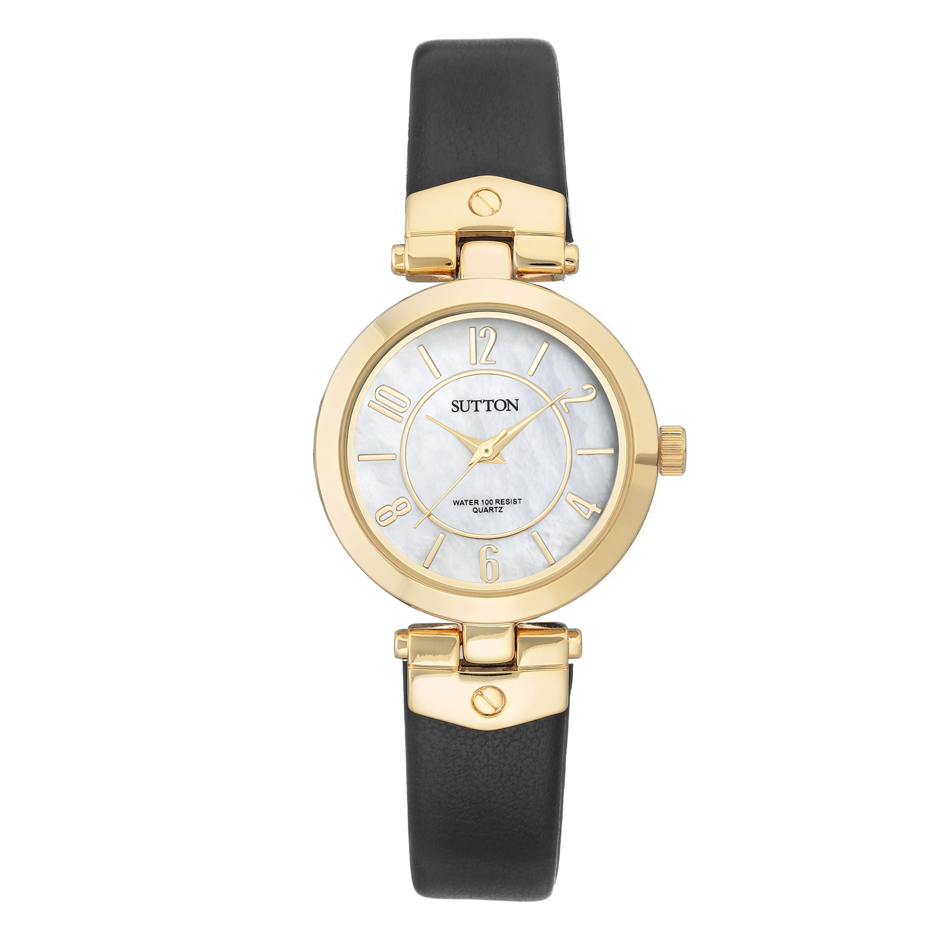 Armitron Ladies Black Strap Watch Armitron Ladies Black Strap Watch