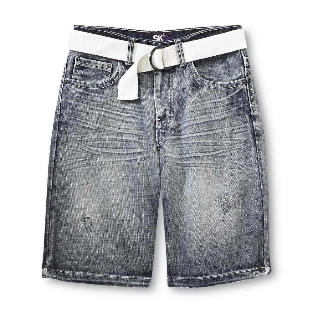 SK2 Boy's Denim Shorts & Belt