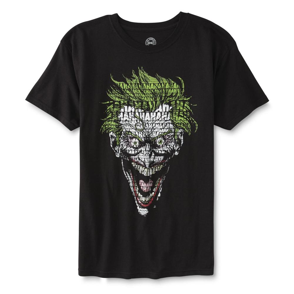 DC Comics Batman Young Men's Graphic T-Shirt - The Joker