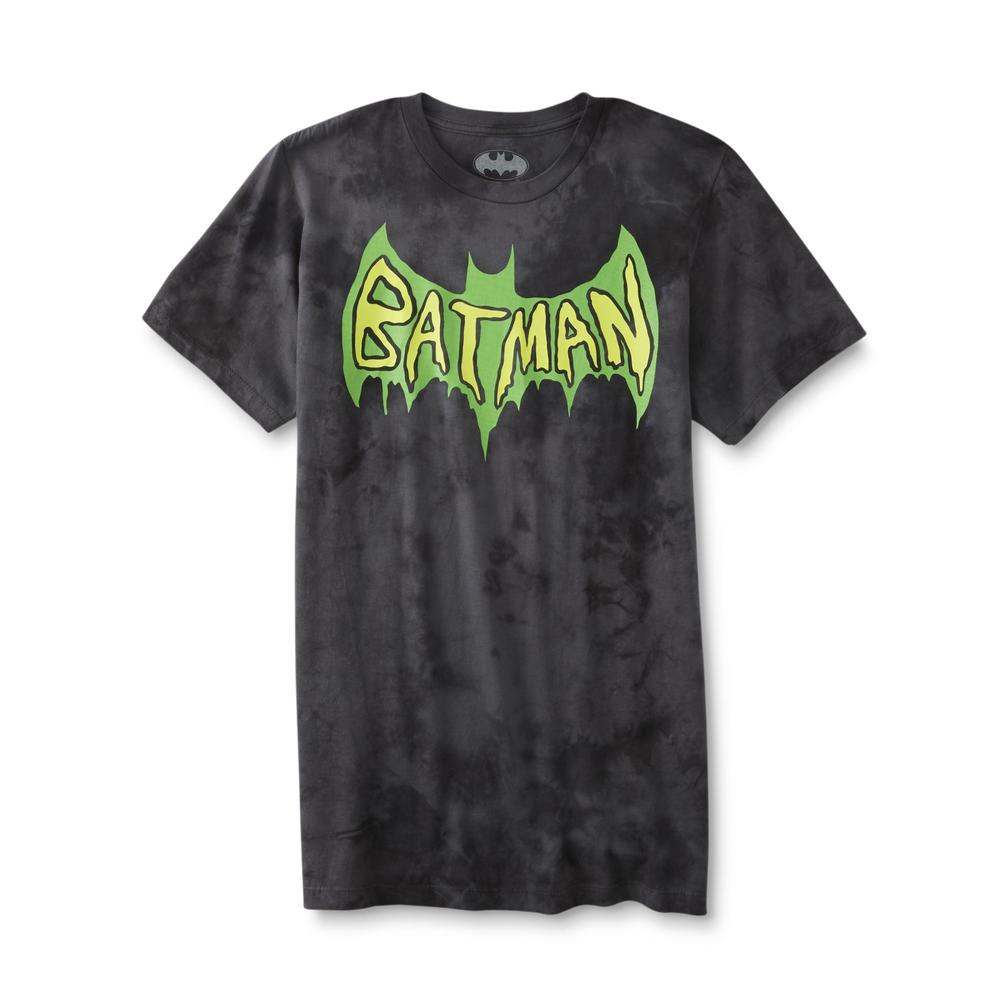 DC Comics Batman Young Men's Graphic T-Shirt - Tie-Dye
