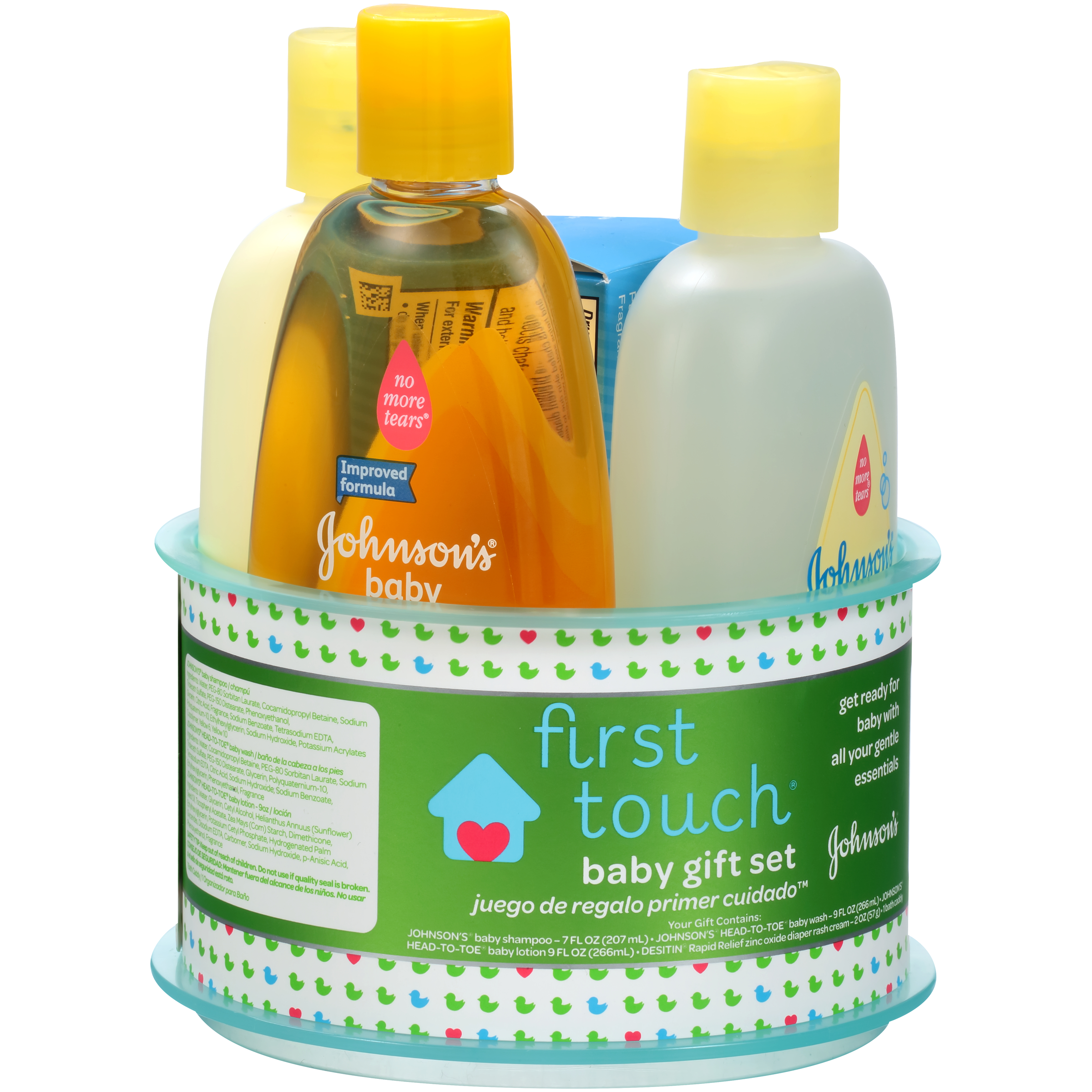 Johnson's First Touch Baby Gift Set, 5 Count