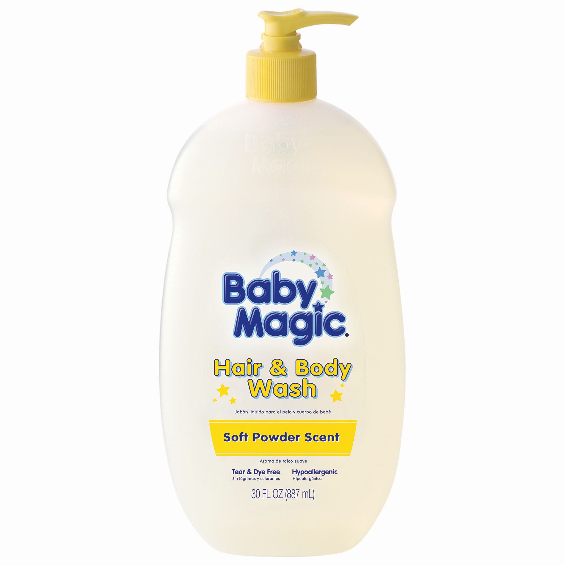 Baby Magic  Hair and Body Wash, Soft Powder Scent, 30oz