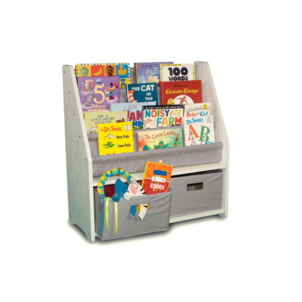 Sterling Games 3969-WH WonkaWoo Deluxe Children's Bookshelf - White