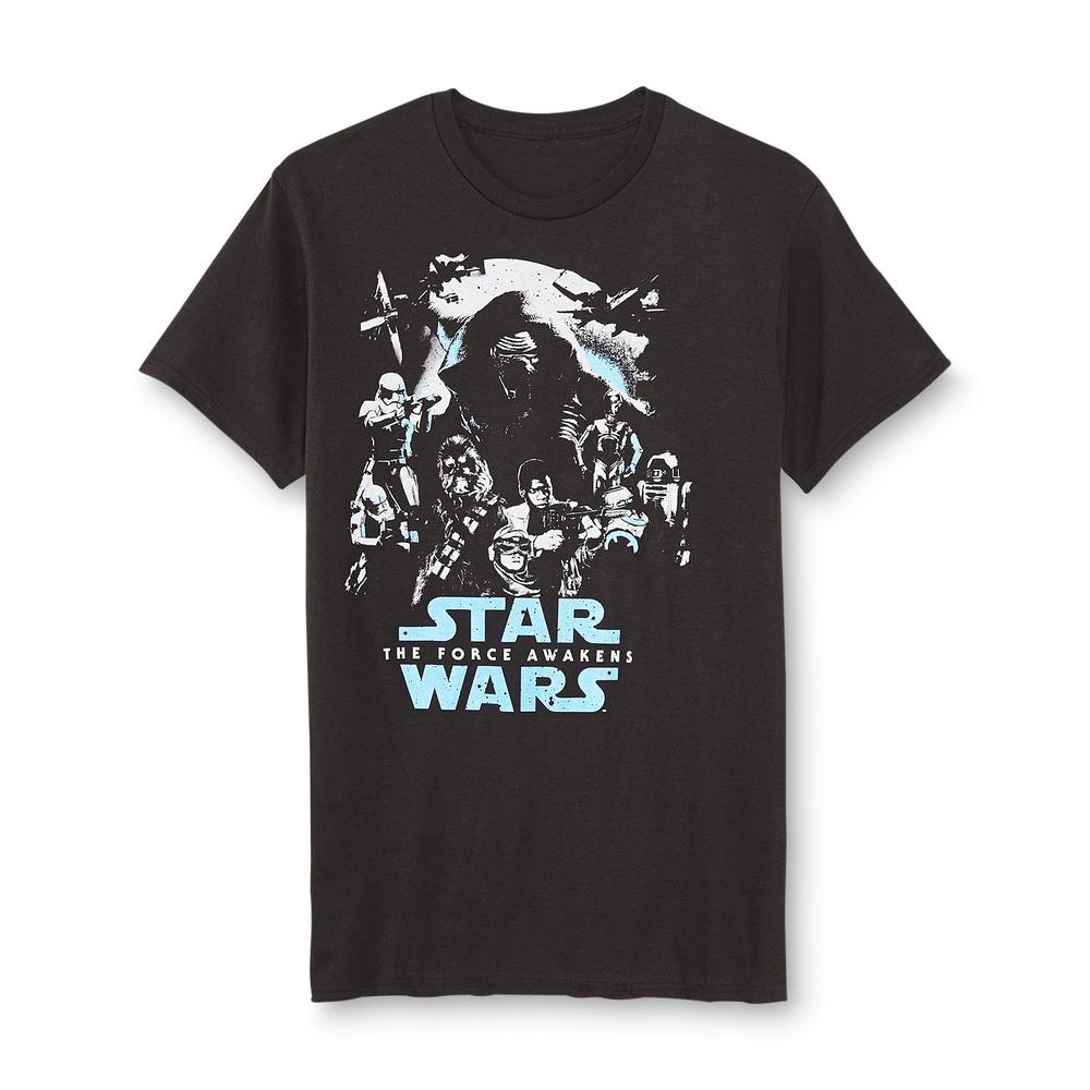 Star Wars Young Men's T-Shirt - The Force Awakens Characters