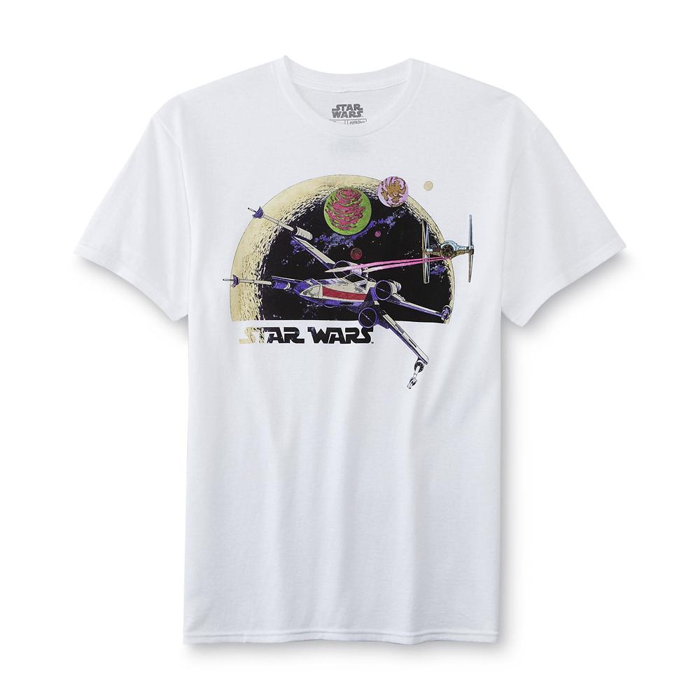 Star Wars Young Men's T-Shirt - Retro Fighters